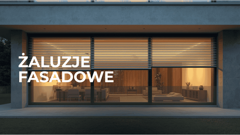 Żaluzje fasadowe – design i funkcja w jednym