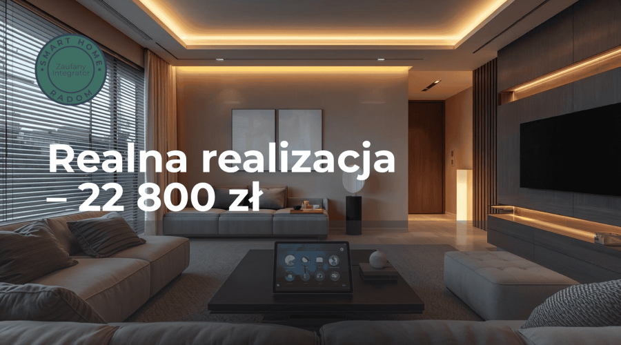 Smart home Radom – realizacja domu 148 m2 z automatyką oświetlenia